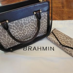 Brahmin handbag and wallet